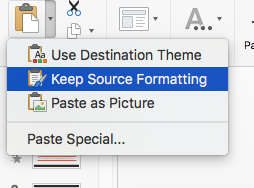 Keep Source Formatting button